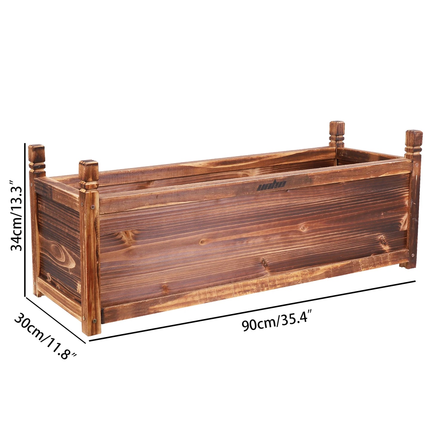 Wooden Raised Garden Bed Planter For Indoor Outdoor Vegetables Herbs