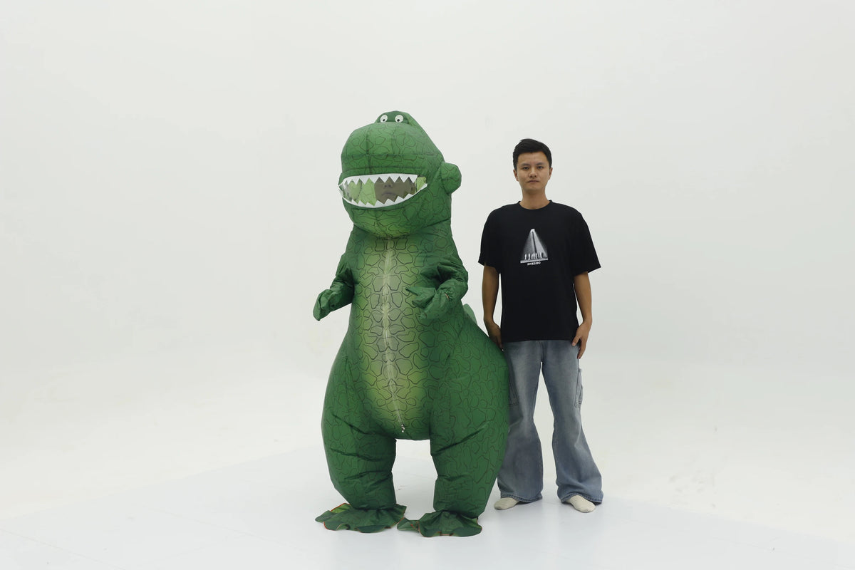 Inflatable Dinosaur Costume Mascot For Halloween Cosplay Parties