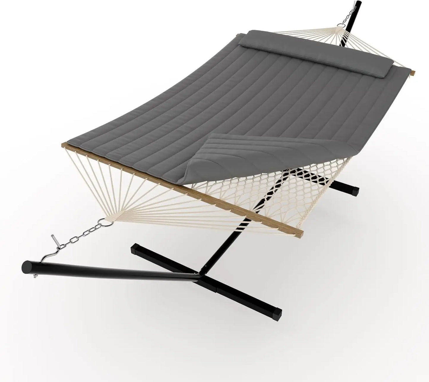 Studyset Outdoor Hammock With Stand Heavy Duty Steel Frame