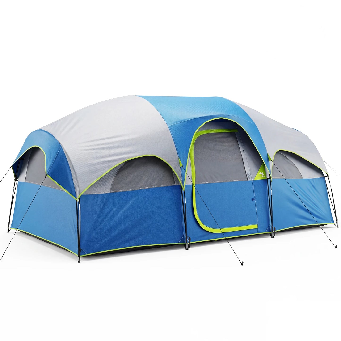 8 Person Camping Tent With Quick Setup Waterproof Dome Shelter