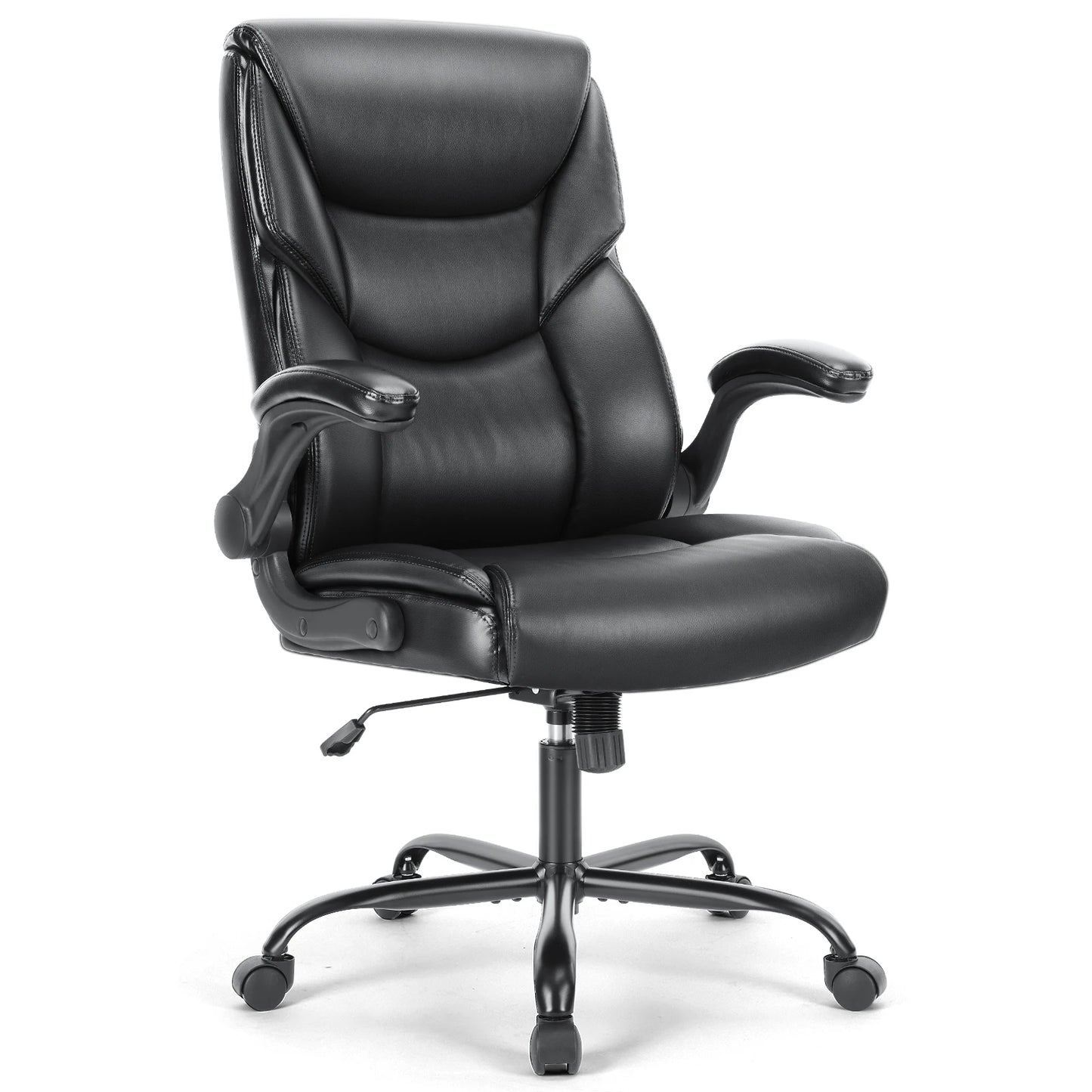 Jhk Ergonomic Office Chair Heavy Duty With Flip Up Arms Swivel