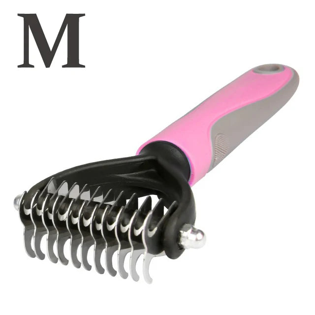 Professional Stainless Steel Dog Grooming Brush For Pets