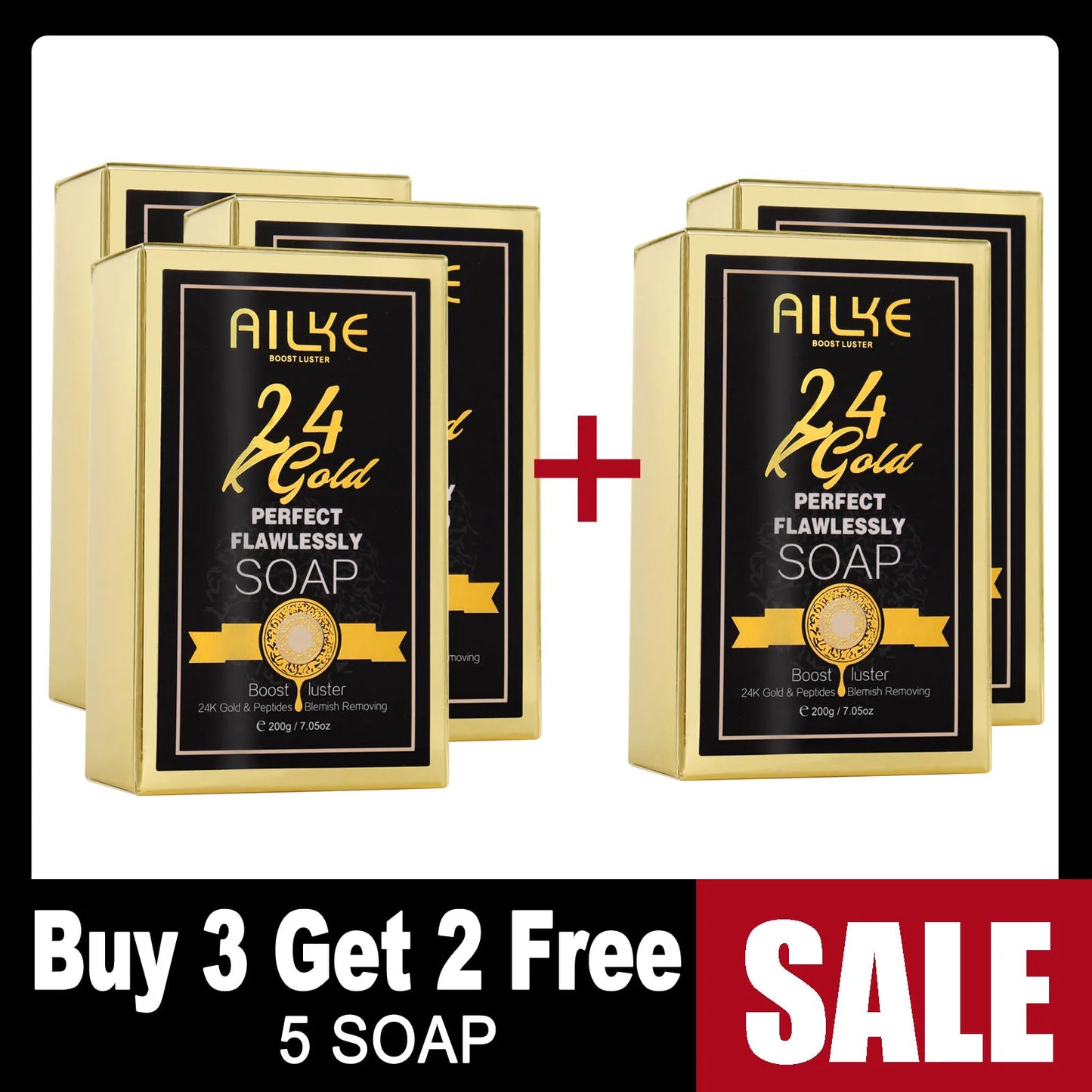 Ailke 24K Premium Facial Cleanser Bar Delivers Intensive Hydration