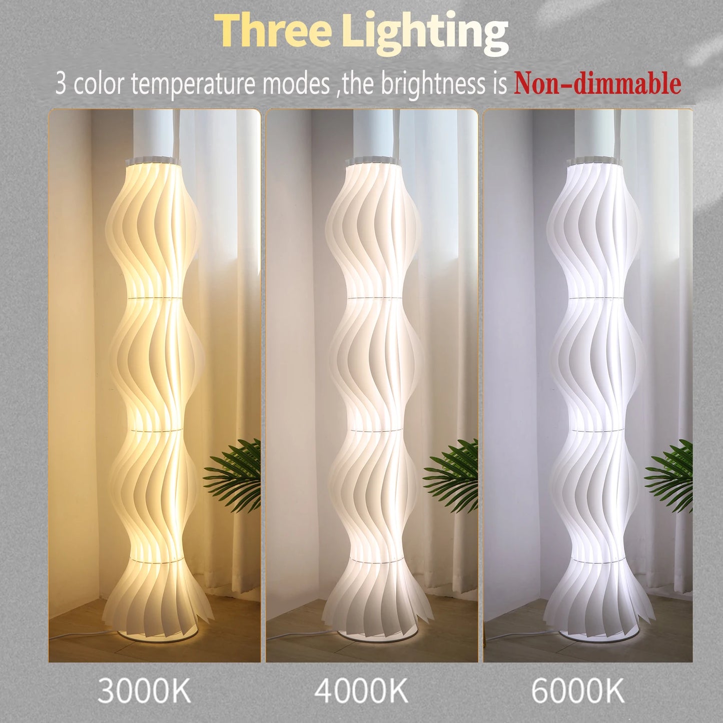 Modern Dimmable LED Floor Lamp For Contemporary Living Rooms