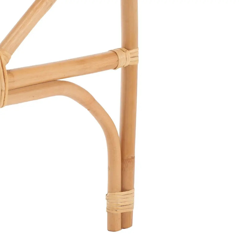 Home Collection Faris Natural Rattan Arched Full Size Headboard