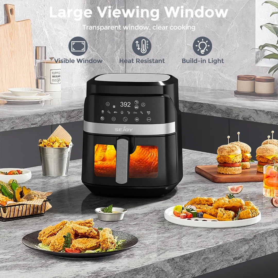 Sejoy Eight In One Air Fryer Oven Dehydrator Roasting Baking