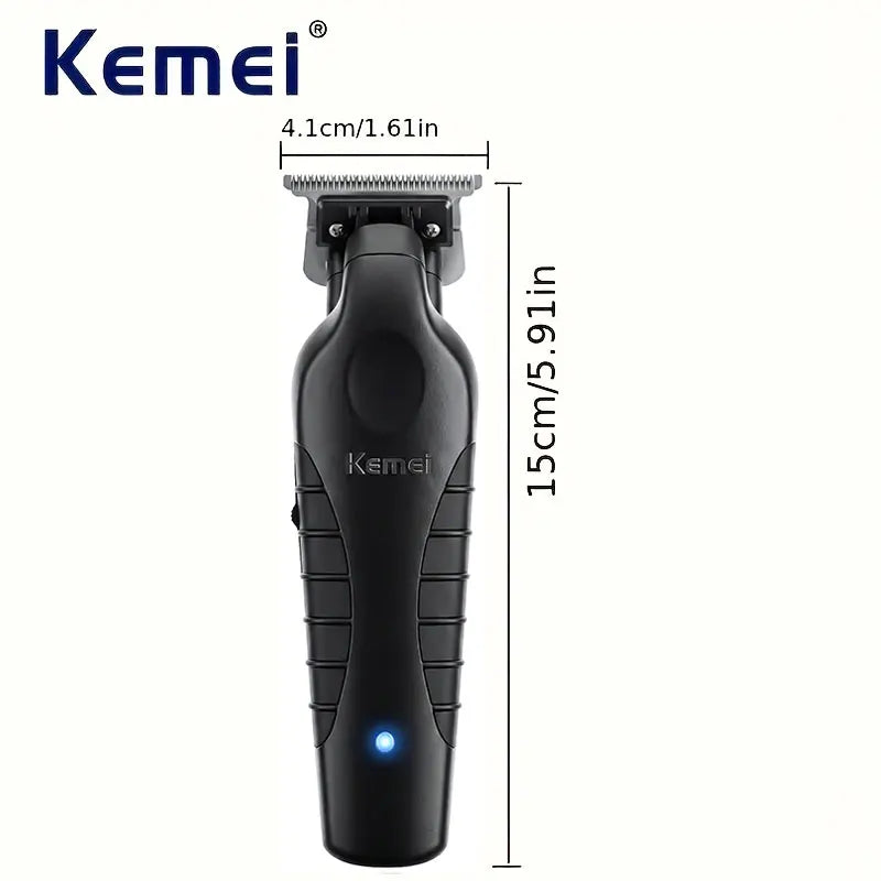KM-2299 Professional Cordless Hair Clipper 1200mAh USB Rechargeable Haircut Trimmer Salon and Home Electric Hair Clipper