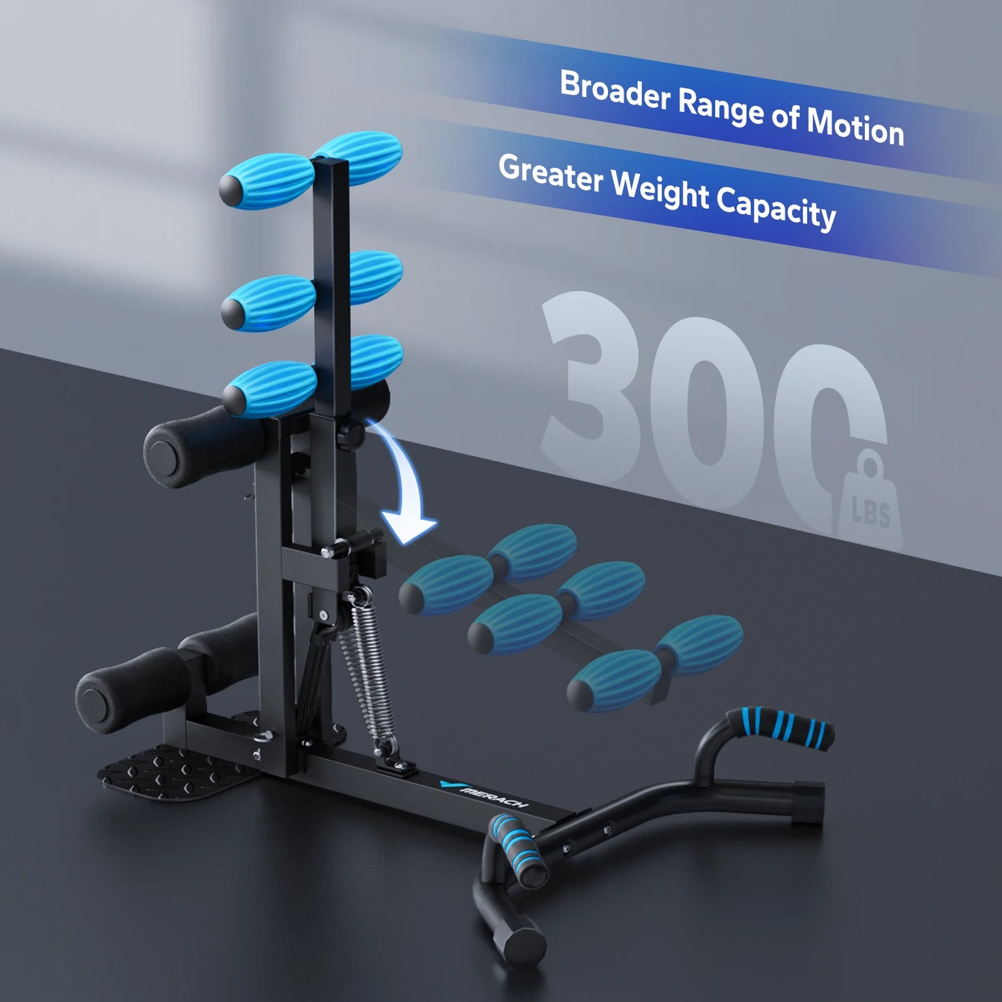 MERACH Deep Squat Machine Leg Push Up Trainer For Core