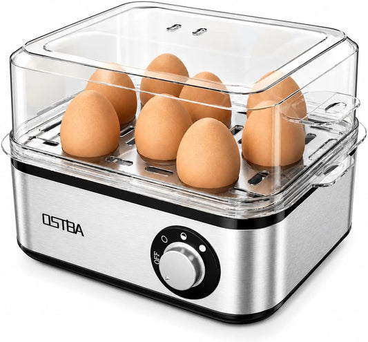 OSTBA Electric Egg Cooker For Convenient Hard Boiled Egg Preparation