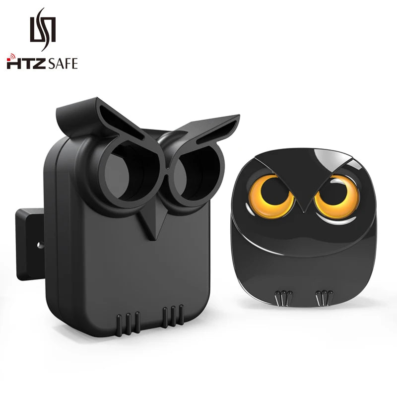 HTZSAFE Wireless Driveway Alarm With PIR Motion Detector 32 Zones