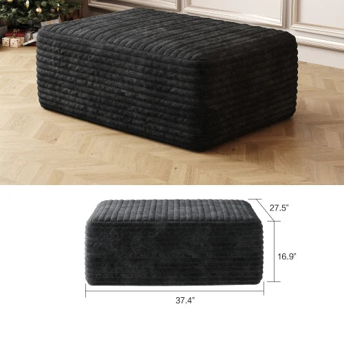 YQXH Cloud Style Corduroy Modular Sectional Sofa Cushions Memory Foam