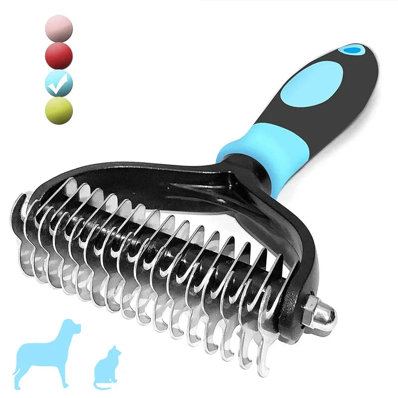 Professional Stainless Steel Dog Grooming Brush For Pets
