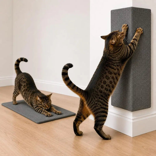 Indoor Scratching Post for Cats – Carpet Scratching Pad – Wall Mounted Cat Mat