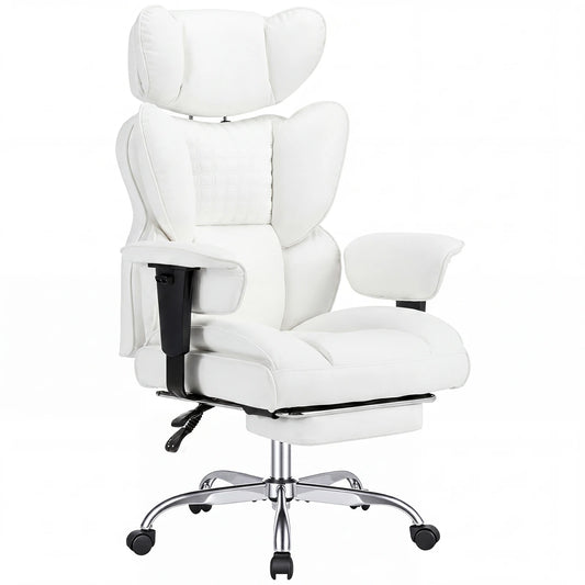 JHK Ergonomic Adjustable Armrests Gaming Chair With Pocket Leather