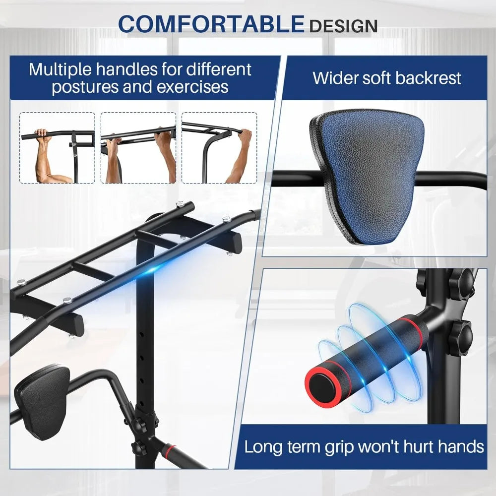 BangTongLi Power Tower Pull Up Bar And Dip Station Frame