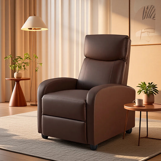 Mcq Ergonomic Reclining Sofa For Living Room With Lumbar Support