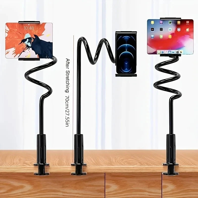 Lazy Bedside Desktop Foldable Headrest Clip Stand For Phone Tablet