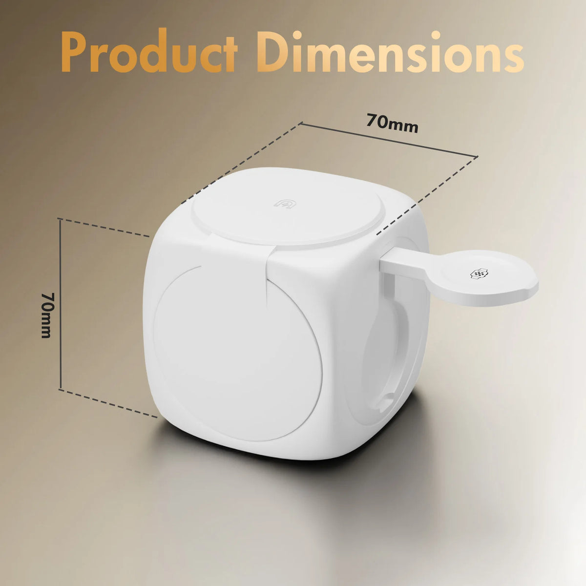 3 in 1 Foldable Magnetic Wireless Charger 15W Fast Charging for iPhone Watch Airpods - Compact Multi-Device Stand