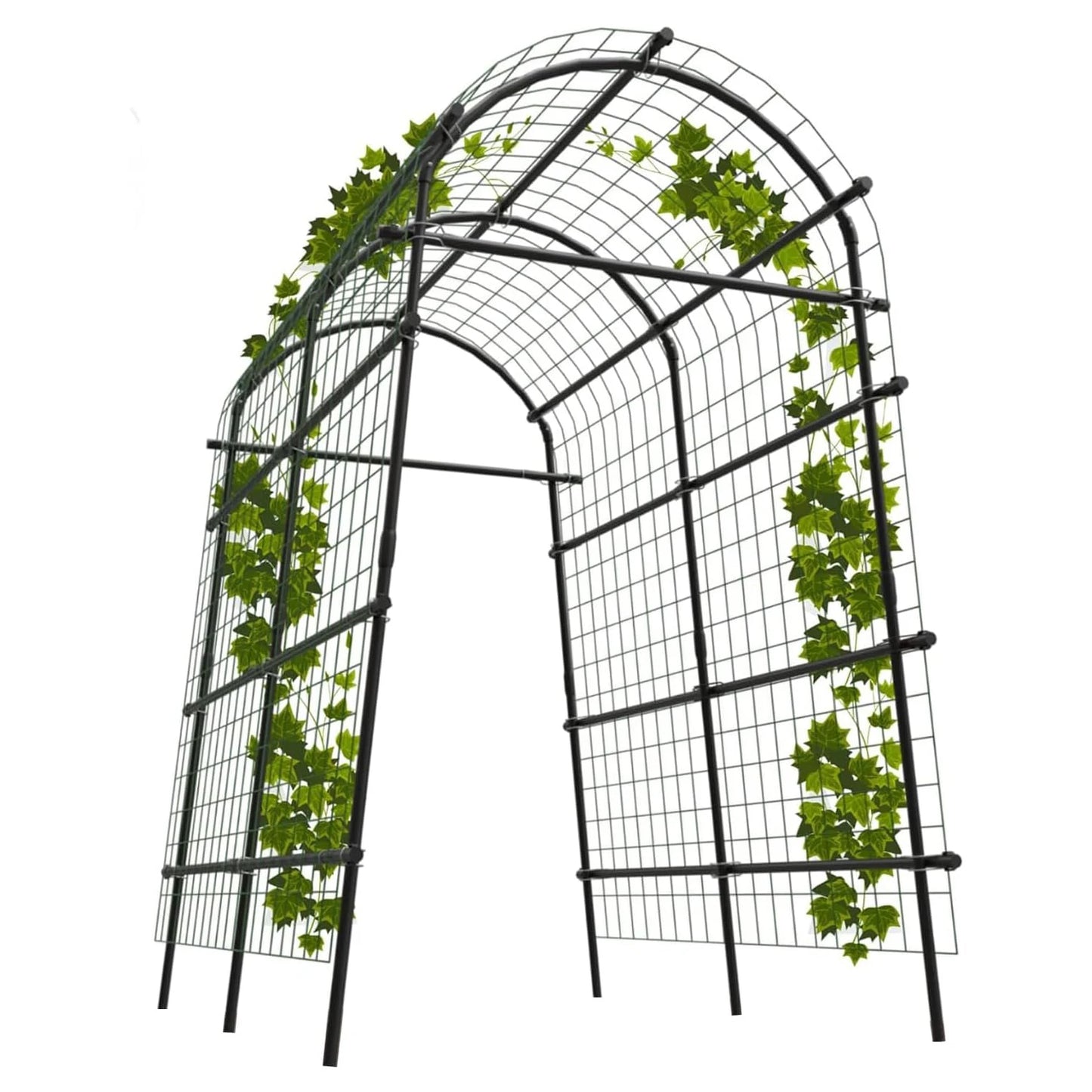 HiMISS Garden Arch Trellis For Climbing Vines And Vegetables