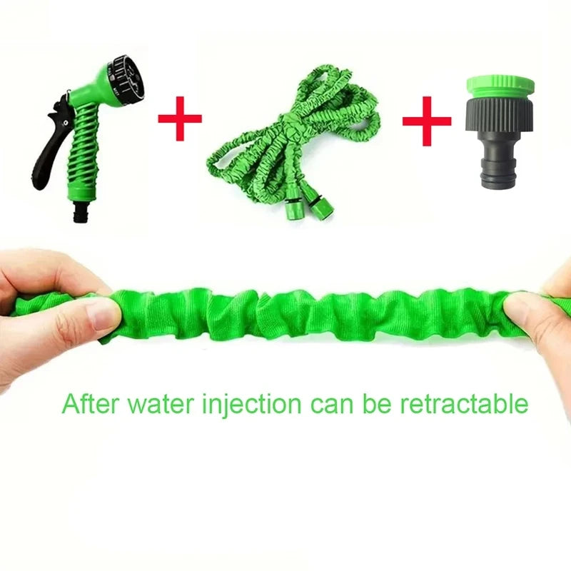Expandable Magic Hose With 7 Spraying Functions For Garden