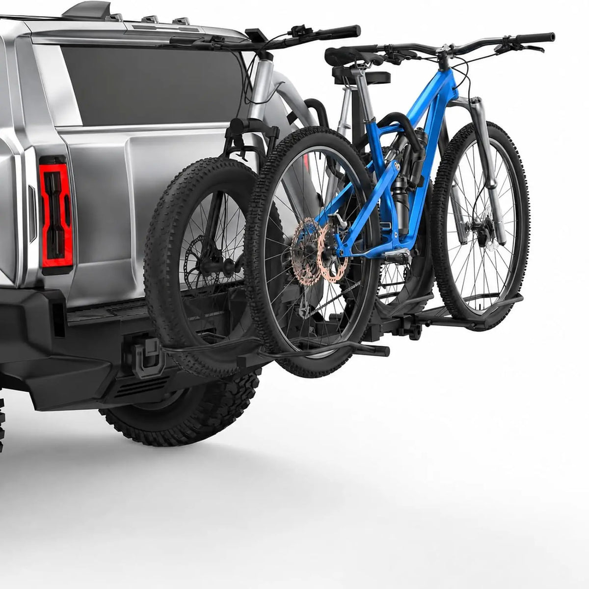 Two Bike Heavy Duty Hitch Mount Rack for Cars SUVs