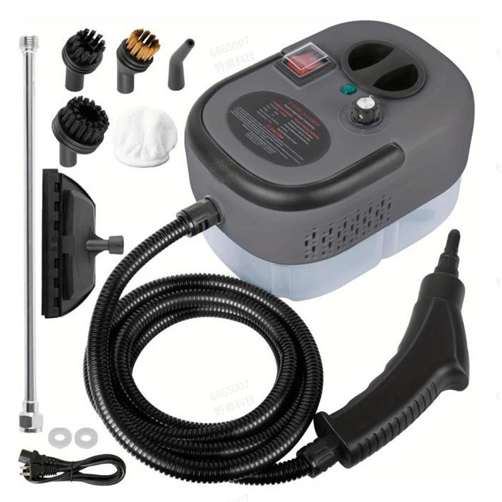 Portable 2500W Handheld Steam Cleaner With US Plug And Accessories