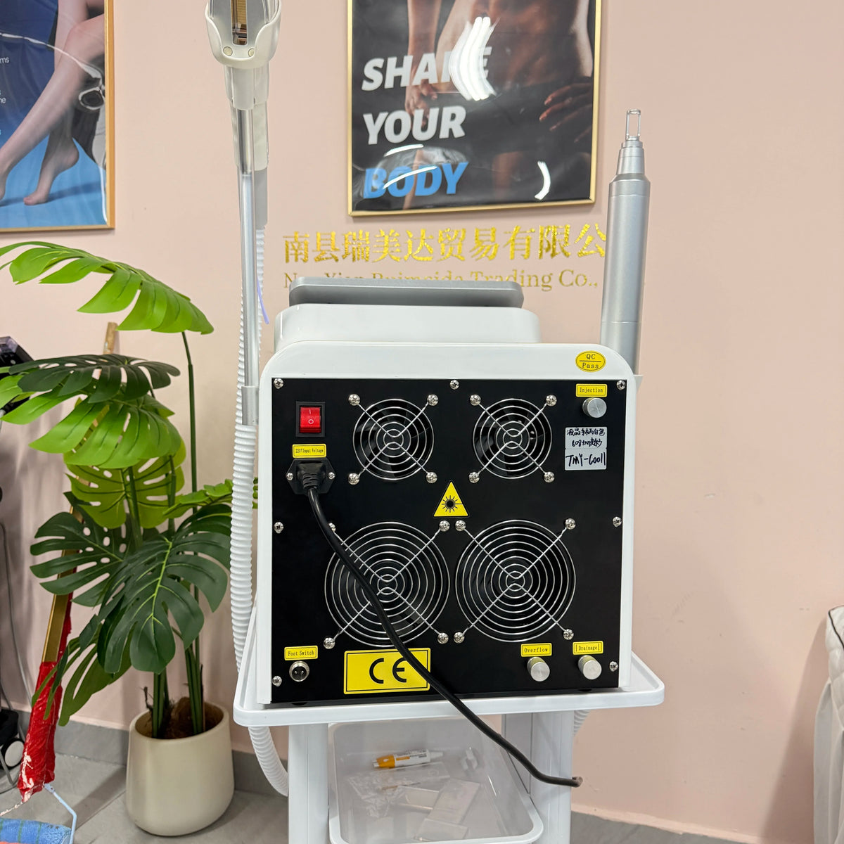 Professional Diode Hair Removal and Picosecond Tattoo Device