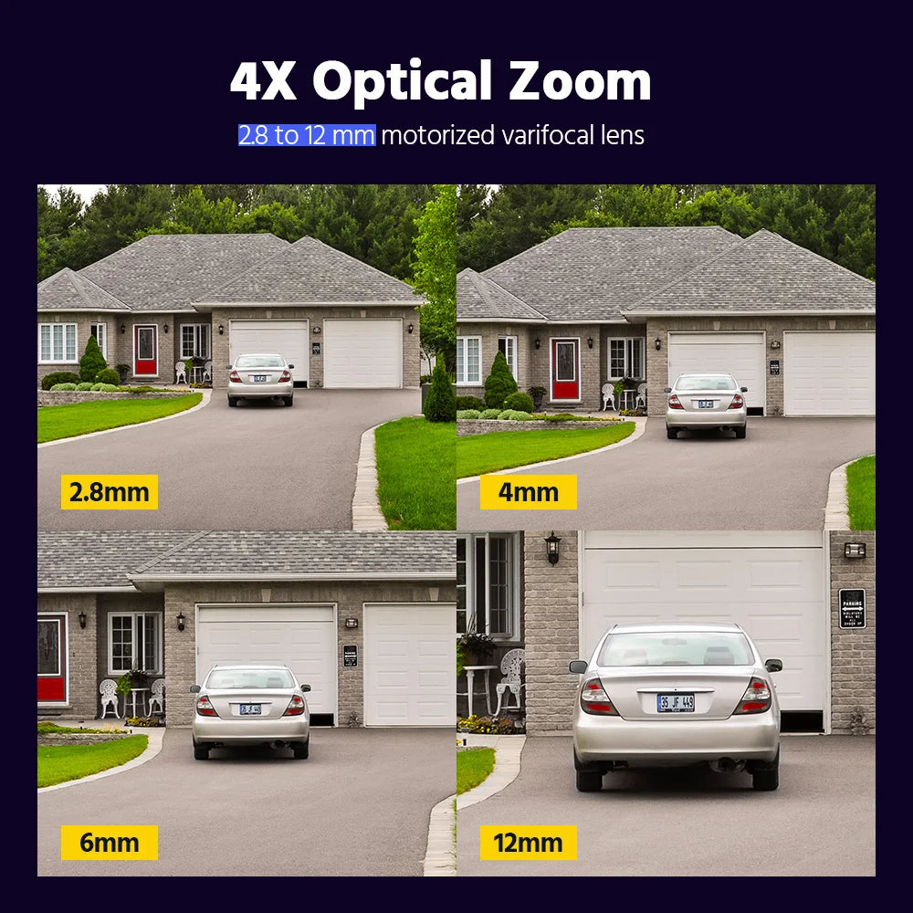 ANNKE 4K Dual Light Varifocal Bullet Network Camera 4X Zoom