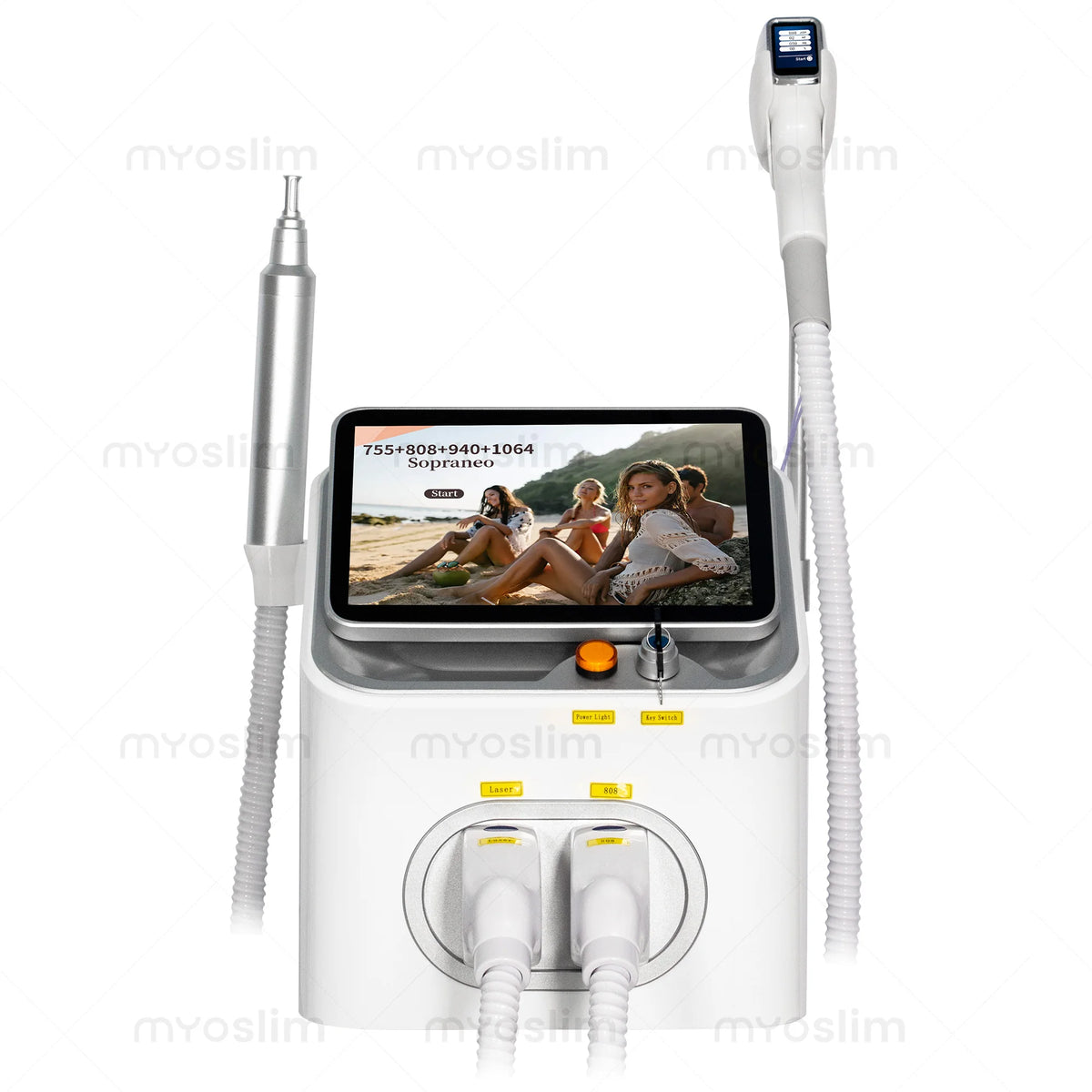 Professional Diode Laser Hair Removal And Picosecond Tattoo Device