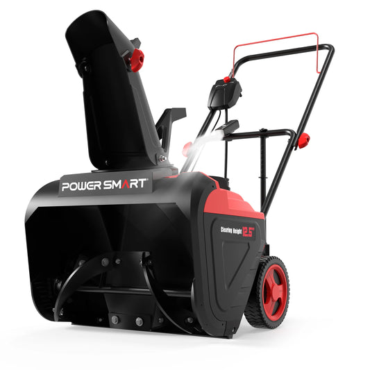PowerSmart 15A Electric Snow Thrower With 180-Degree Chute