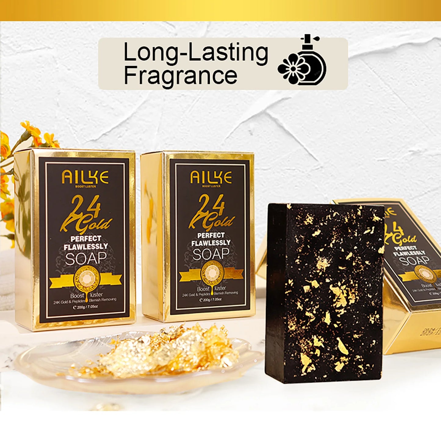 Ailke 24K Premium Facial Cleanser Bar Delivers Intensive Hydration