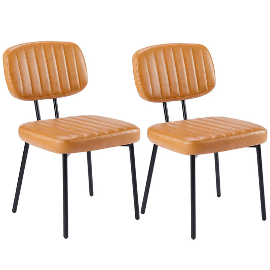 MCQ Ergonomic PU Leather Office Chair With Metal Frame