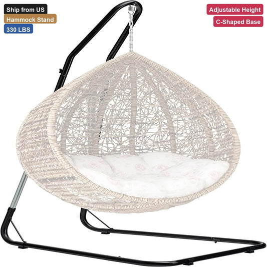 Heavy Duty Steel Hammock Chair Stand For Indoor Outdoor Use