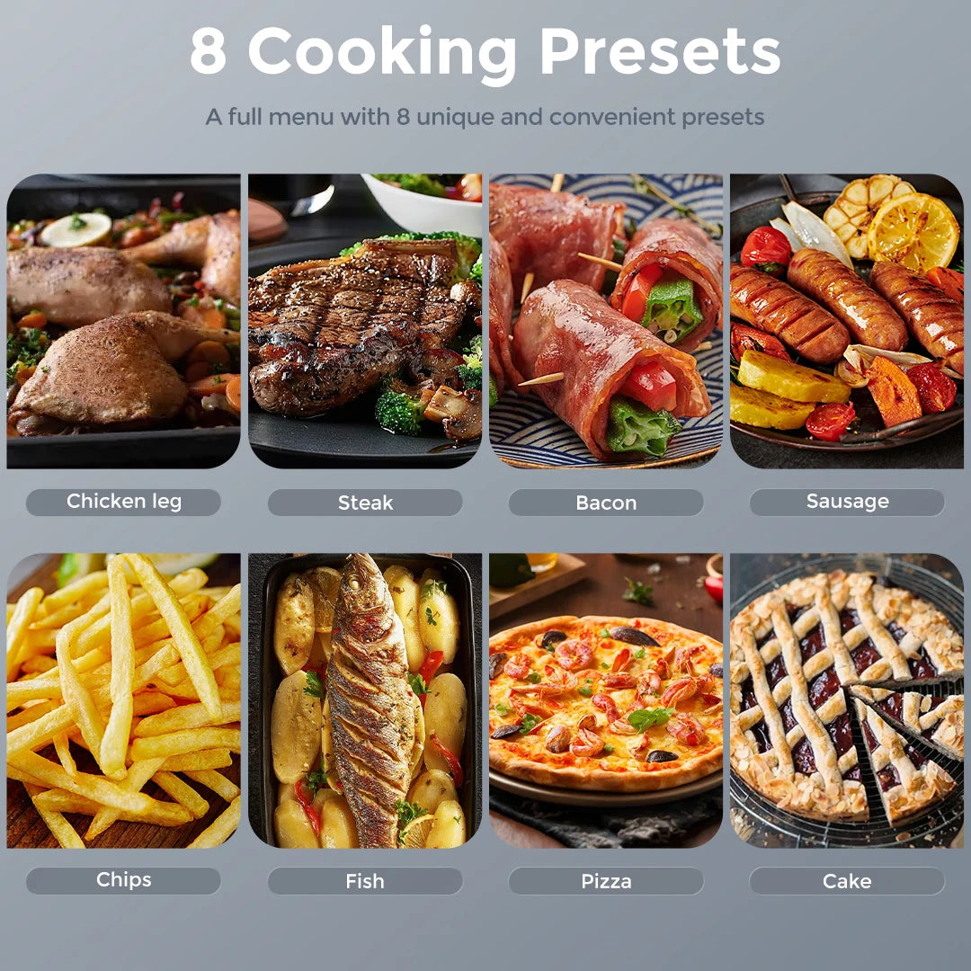 Sejoy Eight In One Air Fryer Oven Dehydrator Roasting Baking
