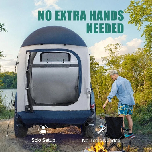 Inflatable Truck Bed Tent for Camping Waterproof and Windproof