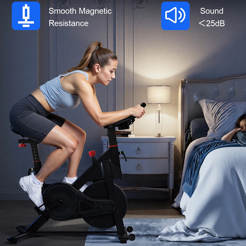 Superun 32 Level Magnetic Resistance Exercise Bike For Home Workouts
