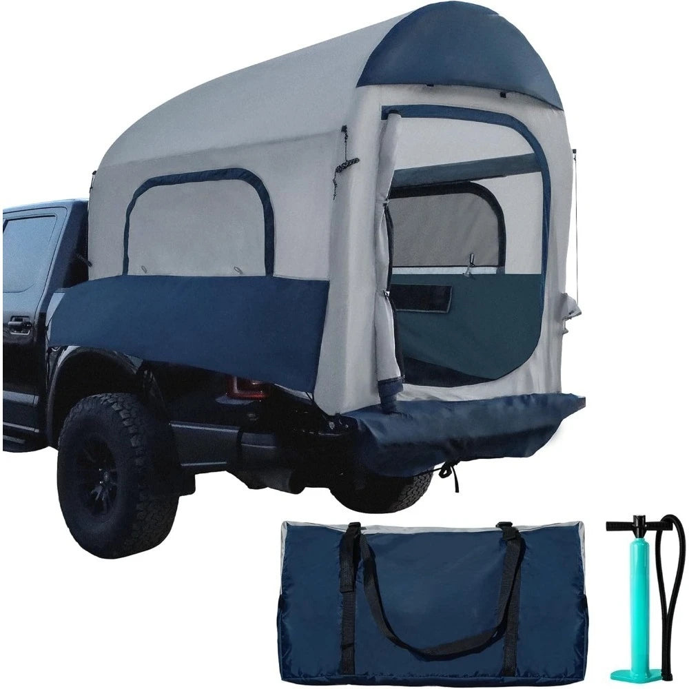 Inflatable Truck Bed Tent for Camping Waterproof and Windproof