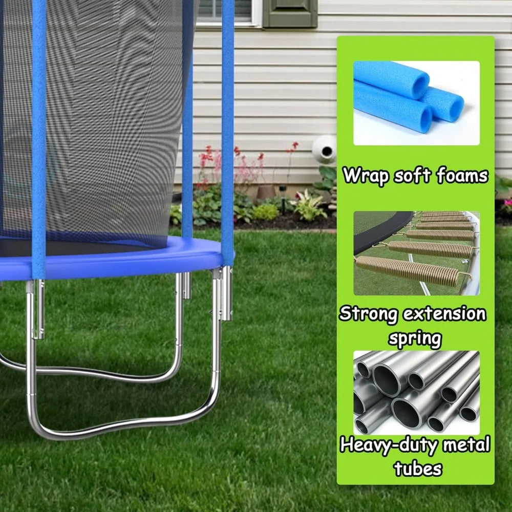 Ytyin Recreational Jumping Trampoline With Protective Safety Net