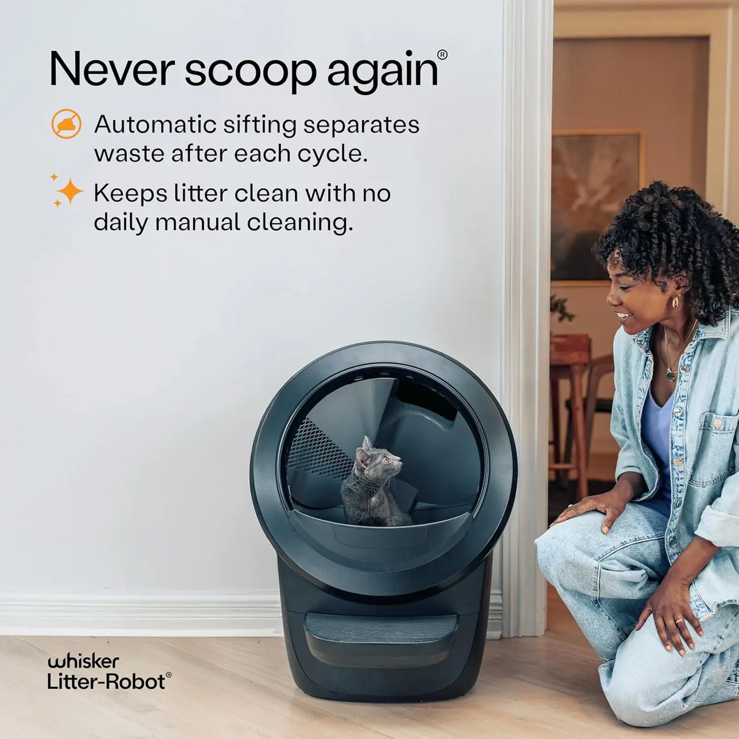Litter Robot 4 Automatic Self Cleaning Cat Litter Box