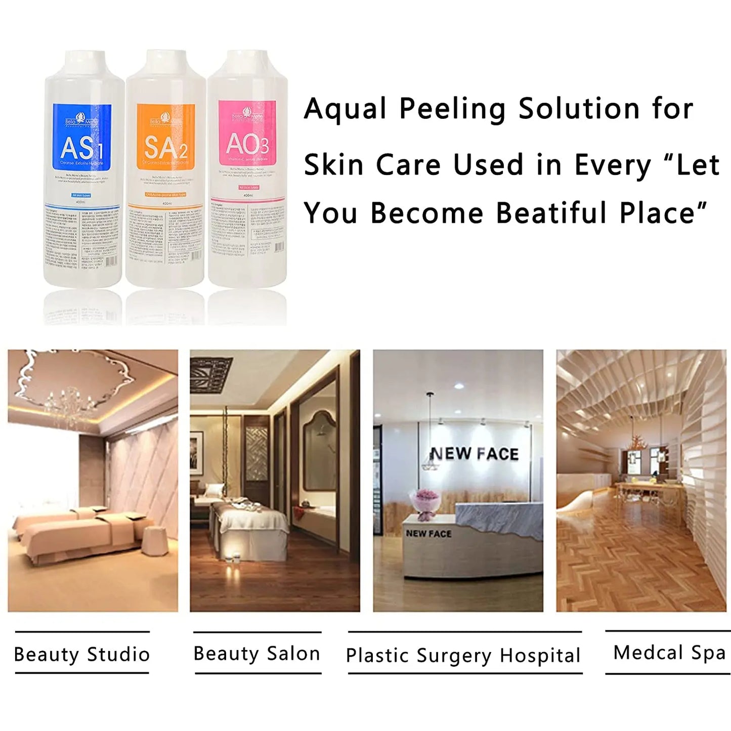 YMEYFAN Aqua Peel Facial Solution For Hydra Beauty Machine
