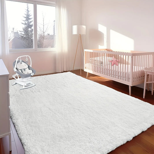 Fluffy Shag Rug For Kids Room Decor Cute Kawaii Style