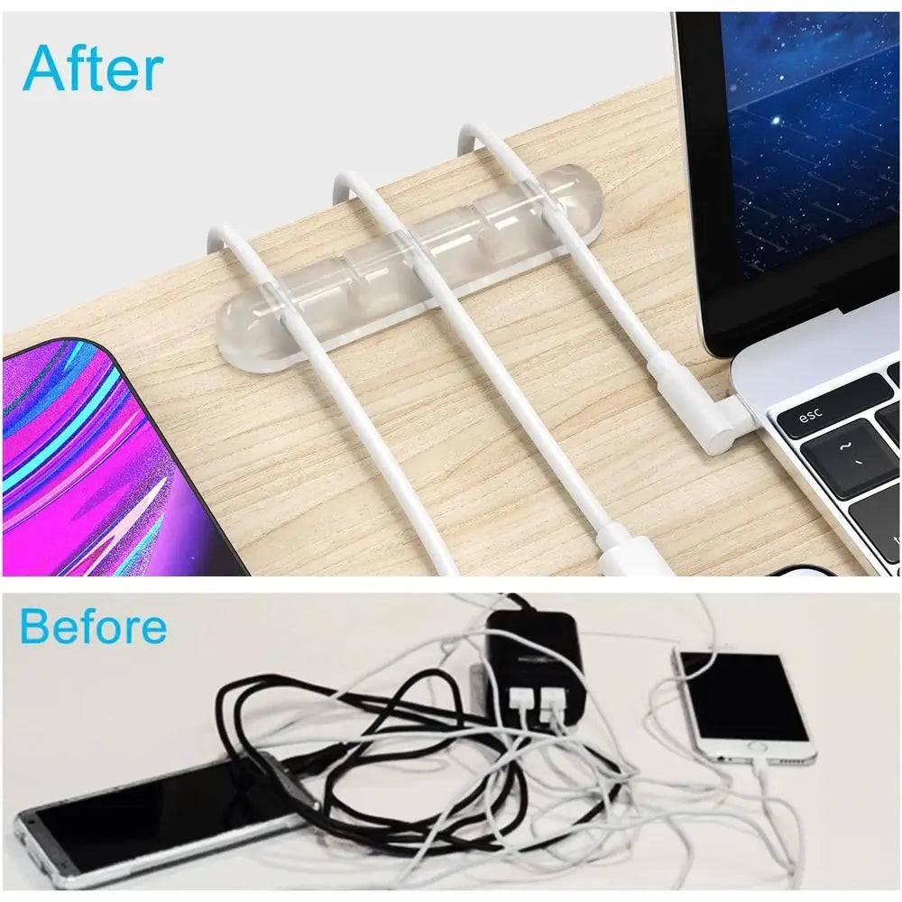 Self Adhesive Cable Cord Organizer For Car And Home