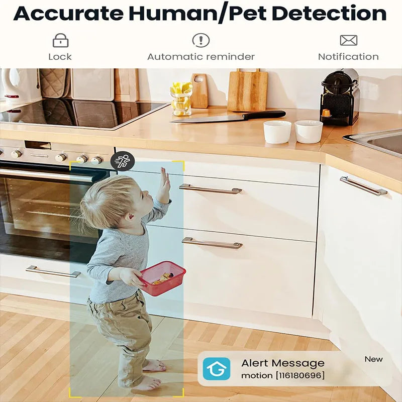 IEGEEK 5MP Indoor WiFi Security Camera With 360 Degree PTZ
