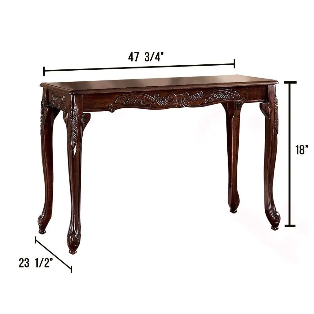 Worldwide Sofa Table, Cherry