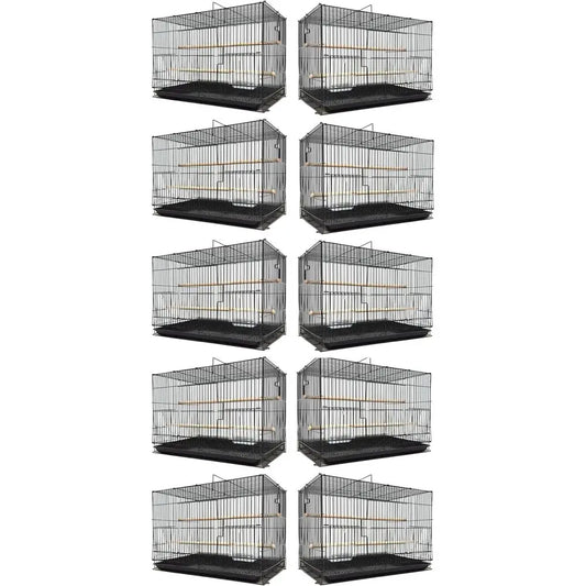 RBXC Aviary Bird Cage With Side Nesting Box For Lovebirds