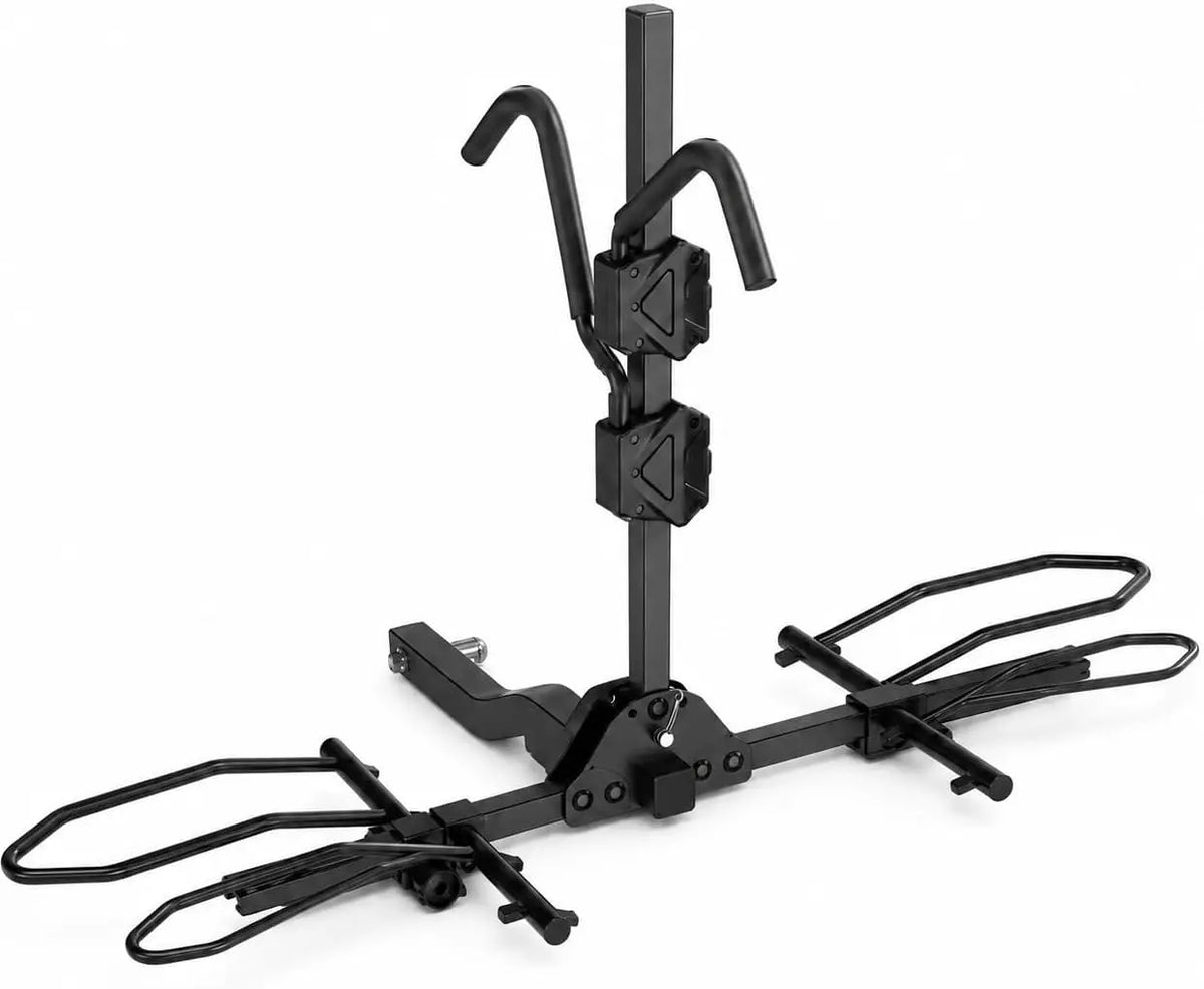 Two Bike Heavy Duty Hitch Mount Rack for Cars SUVs