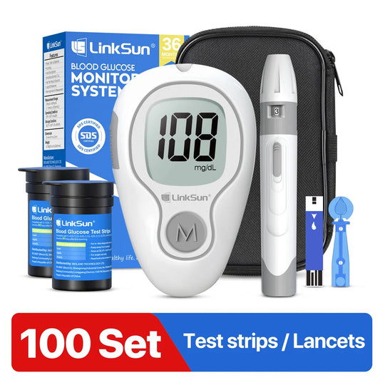 Linksun Blood Glucose Monitor G-425-1 With Lancing Device