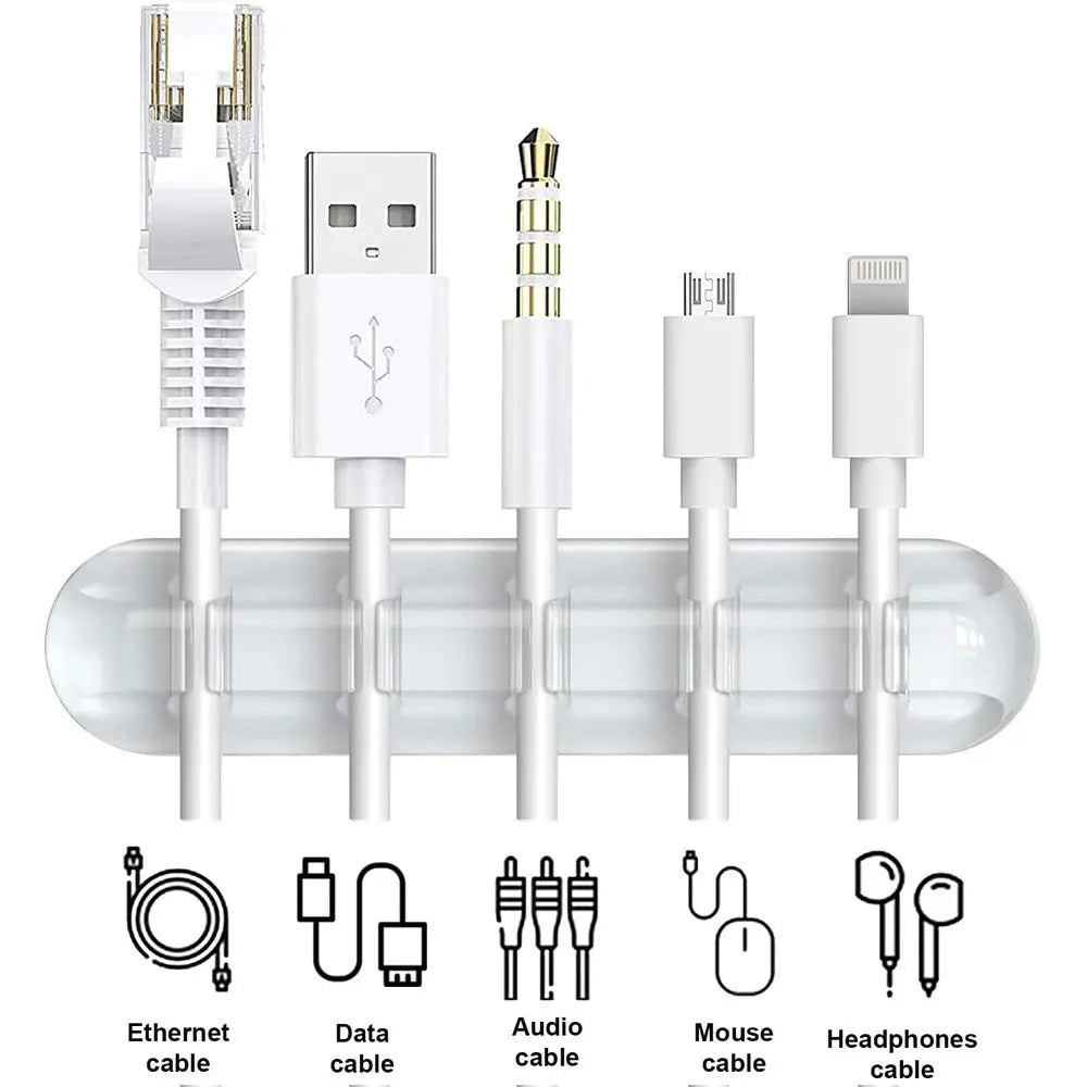 Self Adhesive Cable Cord Organizer For Car And Home