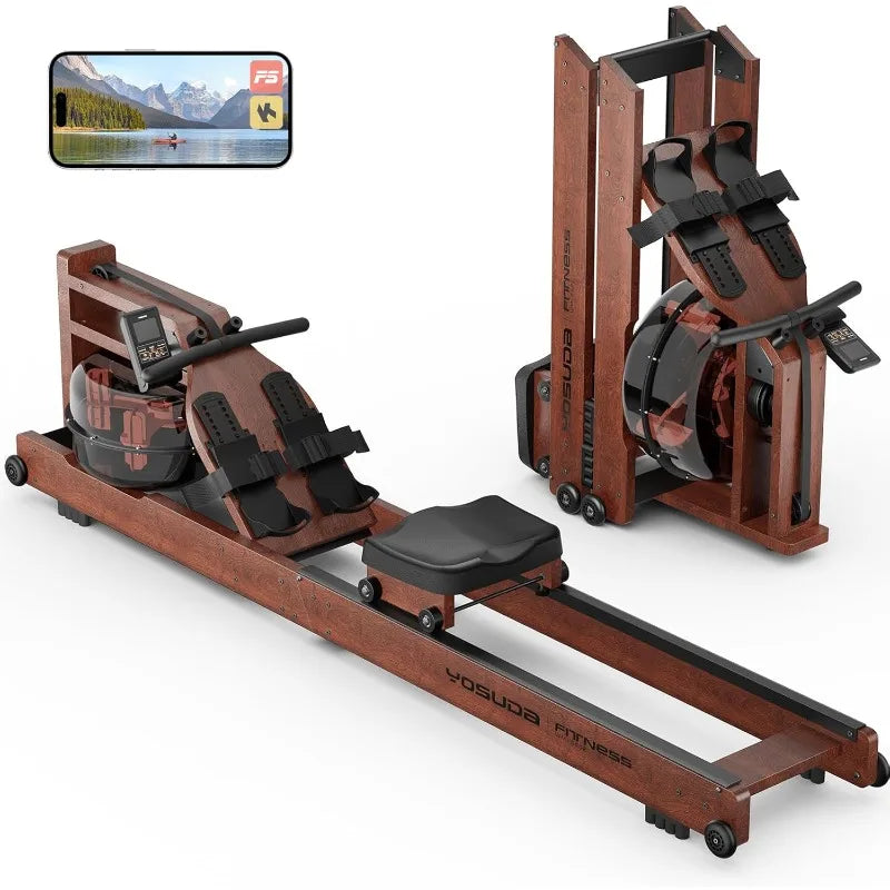 YOSUDA Water Rowing Machine for Home Use 400 LBS Capacity