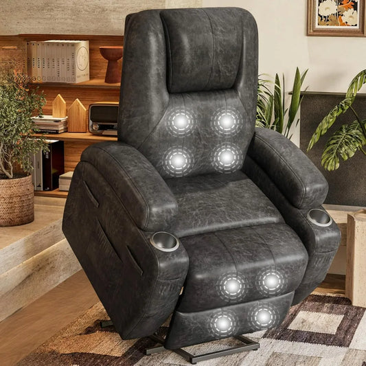 Flamaker Power Lift Recliner Chair With Cup Holders